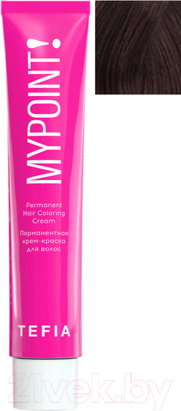Изображение товара Крем-краска для волос Tefia Mypoint 6/41 (60мл, темный блондин медно-пепельный)