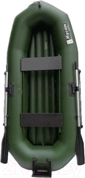 Изображение товара Надувная лодка Муссон R-260 НД ТР (зеленый)