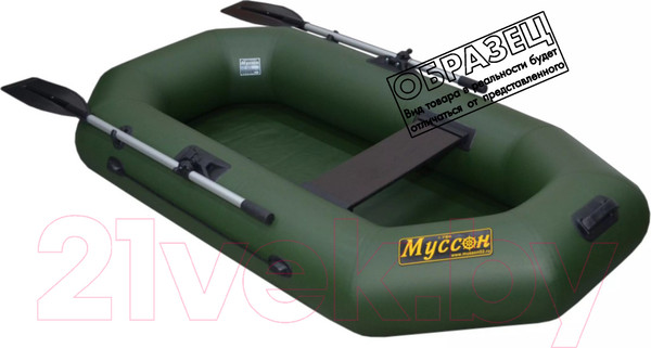 Изображение товара Надувная лодка Муссон S-222 (серый)