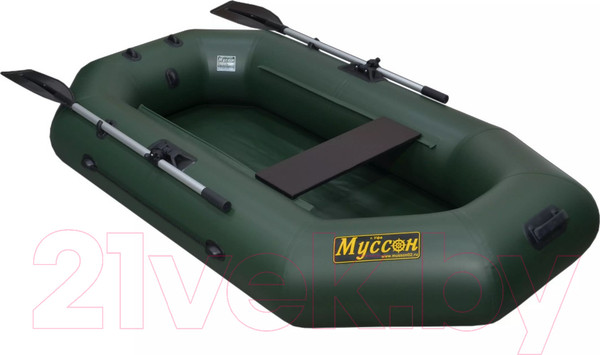 Изображение товара Надувная лодка Муссон S-230 (зеленый)