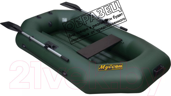 Изображение товара Надувная лодка Муссон S-230 НД (серый)