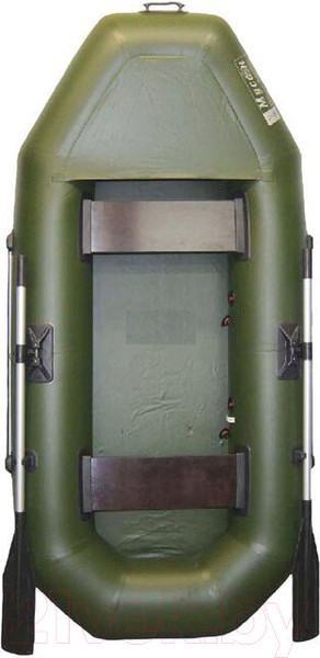 Изображение товара Надувная лодка Муссон S-240 Ф (зеленый)