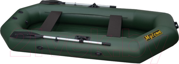 Изображение товара Надувная лодка Муссон S-280 (зеленый)
