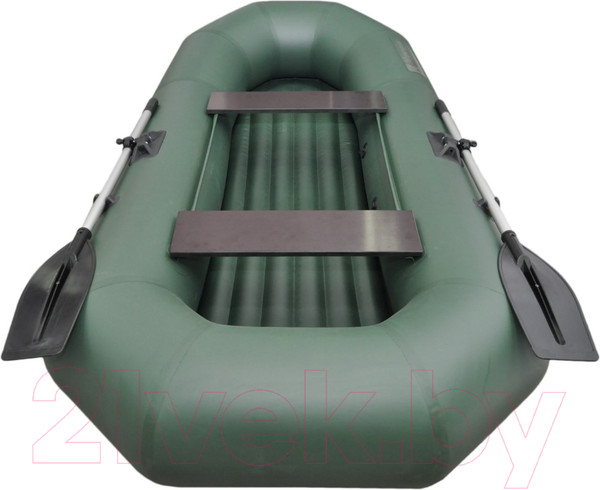 Изображение товара Надувная лодка Муссон Н-270 НД (зеленый)