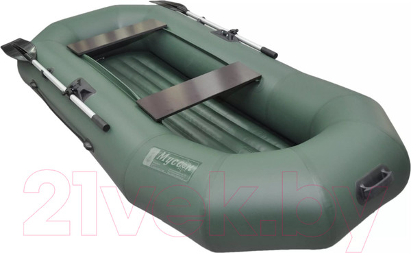 Изображение товара Надувная лодка Муссон Н-270 НД (зеленый)