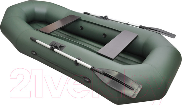 Изображение товара Надувная лодка Муссон Н-270 НД (зеленый)