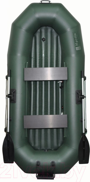 Изображение товара Надувная лодка Муссон Н-270 НД ТР (зеленый)
