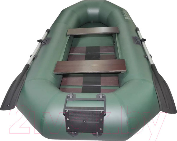 Изображение товара Надувная лодка Муссон Н-270 РС ТР (зеленый)