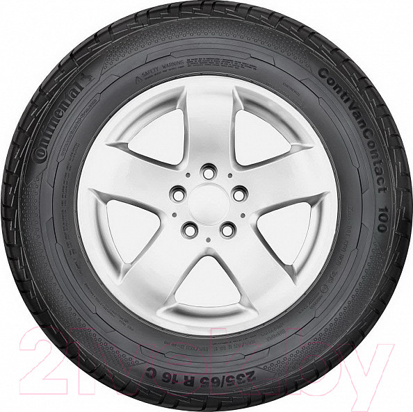 Изображение товара Летняя легкогрузовая шина Continental ContiVanContact 100 215/60R17C 109/107T