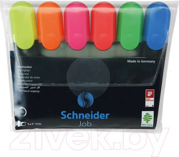 Изображение товара Набор маркеров Schneider Job / 115096 (6шт)