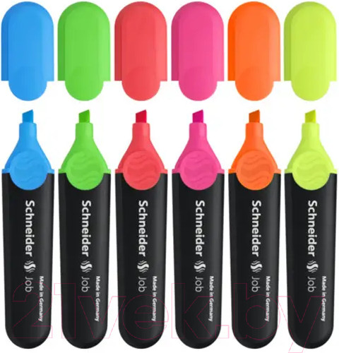 Изображение товара Набор маркеров Schneider Job / 115096 (6шт)