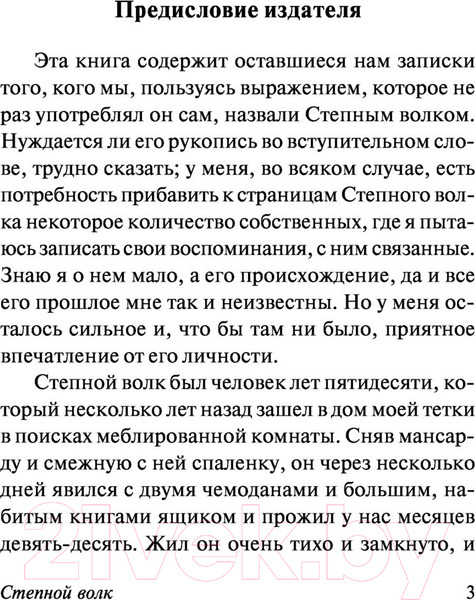 Изображение товара Книга АСТ Степной волк (Гессе Г.)