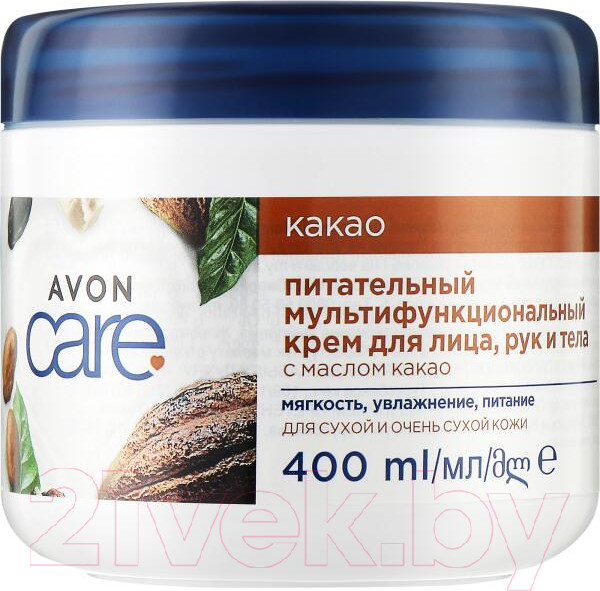 Изображение товара Крем для тела Avon Care для лица и тела Какао Питание (400мл)
