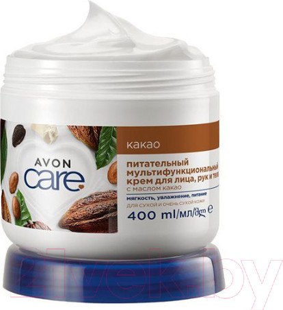 Изображение товара Крем для тела Avon Care для лица и тела Какао Питание (400мл)