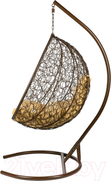 Изображение товара Кресло подвесное BiGarden Kokos Brown (бежевая подушка)