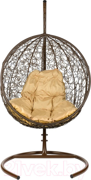 Изображение товара Кресло подвесное BiGarden Kokos Brown (бежевая подушка)