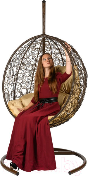 Изображение товара Кресло подвесное BiGarden Kokos Brown (бежевая подушка)