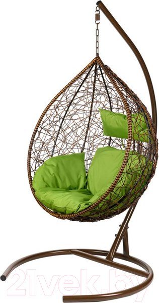 Изображение товара Кресло подвесное BiGarden Tropica TwoTone (салатовая подушка)