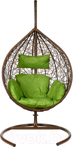 Изображение товара Кресло подвесное BiGarden Tropica TwoTone (салатовая подушка)