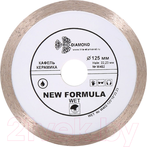 Изображение товара Отрезной диск алмазный Trio Diamond W402