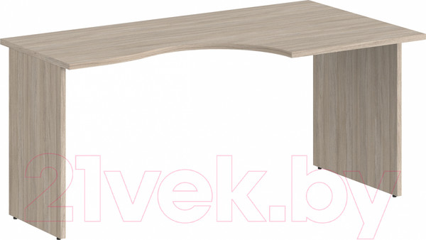 Изображение товара Письменный стол Norden 160x90x75 правый / SG.422.OL.R (дуб светлый)