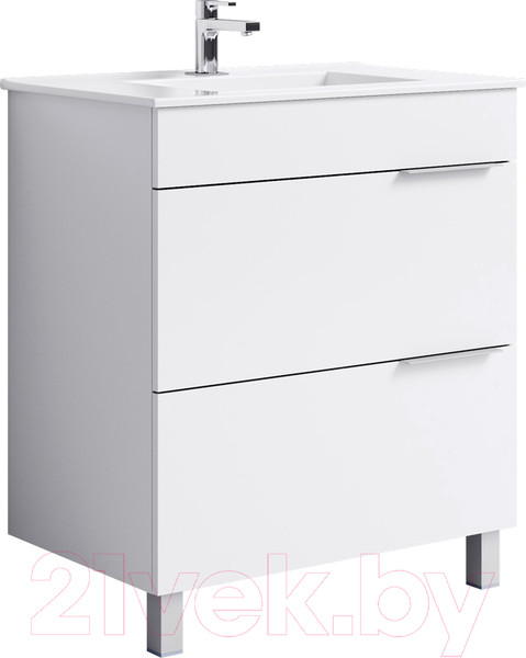 Изображение товара Тумба с умывальником Aqwella Бриг / Br.01.07/2/W