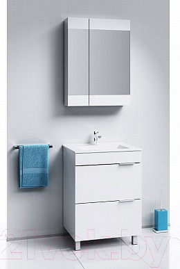 Изображение товара Тумба с умывальником Aqwella Бриг / Br.01.07/2/W