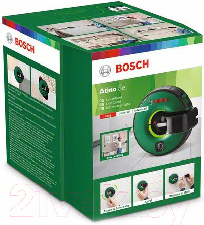 Изображение товара Лазерный нивелир Bosch Atino Set 0.603.663.A01