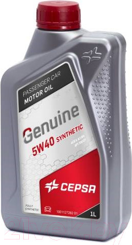 Изображение товара Моторное масло Cepsa Genuine 5W40 Synthetic / 512554190 (1л)