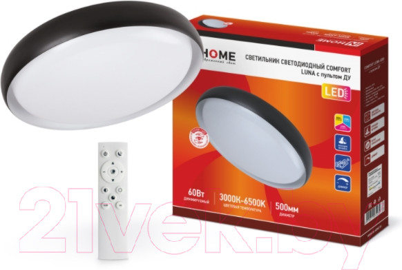 Потолочный светильник INhome Comfort Luna 60Вт 230В 3000-6500K 4800Лм / 4690612034430 — фото 6