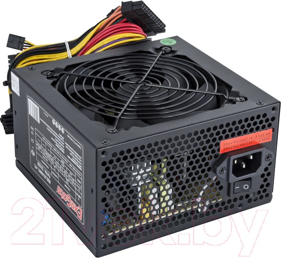 Изображение товара Блок питания для компьютера ExeGate ATX-600NPXE + PFC (EX221639RUS)