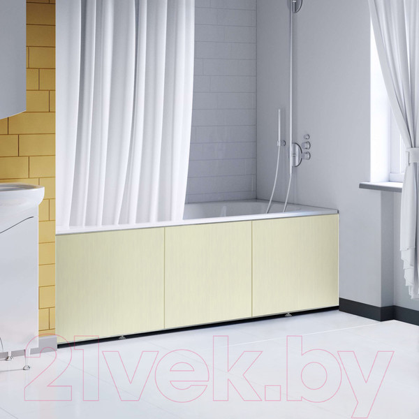 Изображение товара Экран для ванны Comfort Alumin Group Джинс бежевый 120