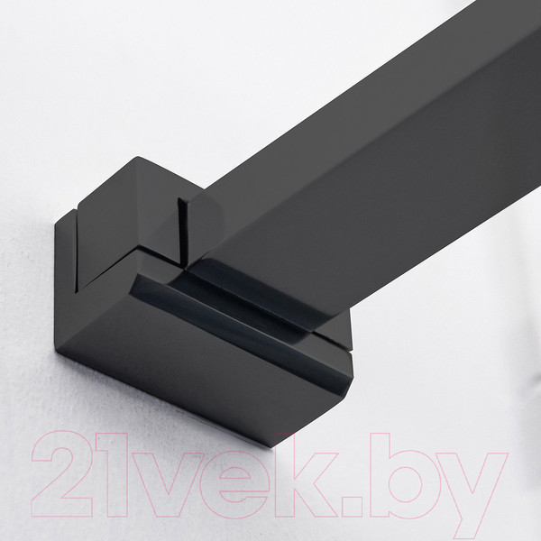 Изображение товара Душевая стенка Roth ECWALK/1000 (черный/прозрачное стекло)