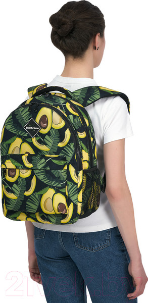 Изображение товара Школьный рюкзак Erich Krause EasyLine 20L Avocado Night / 51632