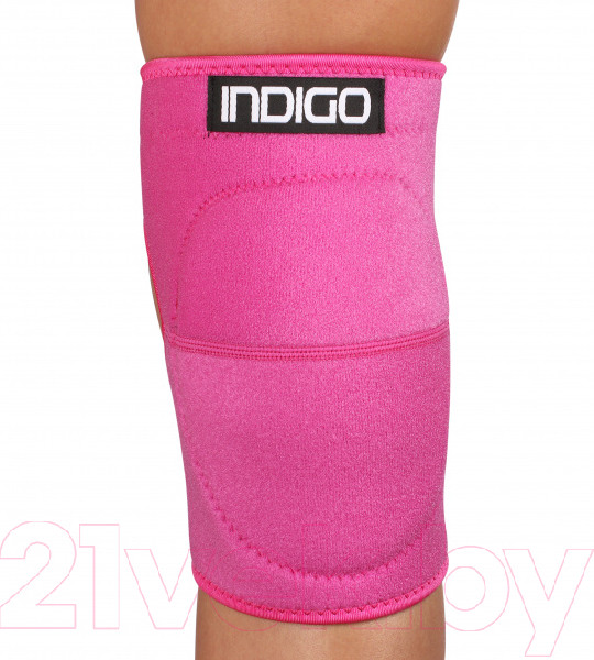 Изображение товара Суппорт колена Indigo Sport IN210 (M, розовый)