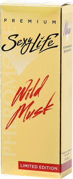 Изображение товара Духи с феромонами Sexy Life Wild Musk №3 философия аромата Sublime Balkiss  (10мл)