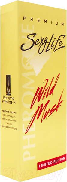 Изображение товара Духи с феромонами Sexy Life Wild Musk №8 философия аромата Blue Amber Montale  (10мл)