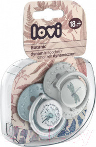 Изображение товара Набор пустышек Lovi Botanic динамичная / 22/875boy (2шт)