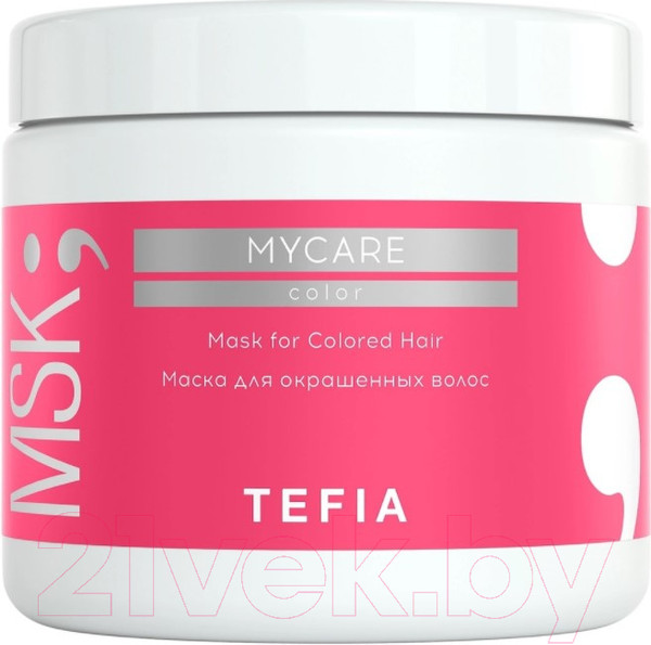 Изображение товара Маска для волос Tefia MyCare Color для окрашенных волос (500мл)