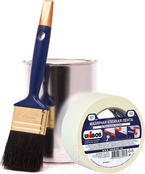 Изображение товара Лента малярная Unibob 50мм x 50м / 28139