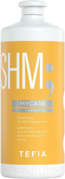Изображение товара Шампунь для волос Tefia MyCare Repair для интенсивного восстановления волос (1л)