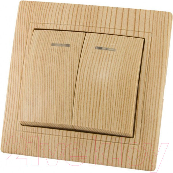Изображение товара Выключатель TDM Лама SQ1815-0305 (сосна)
