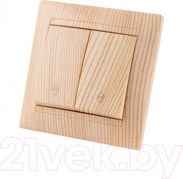 Изображение товара Выключатель TDM Лама SQ1815-0307 (сосна)