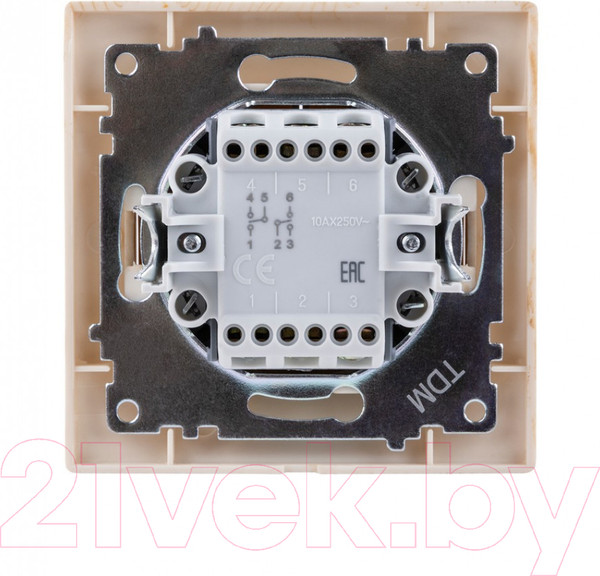 Изображение товара Выключатель TDM Лама SQ1815-0307 (сосна)