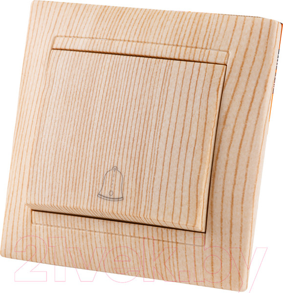 Изображение товара Кнопка звонка TDM Лама SQ1815-0308 (сосна)