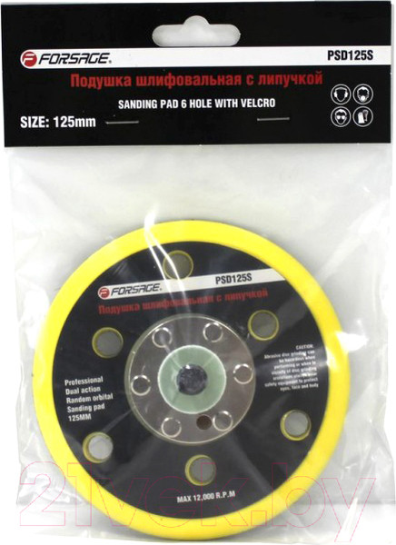 Изображение товара Полировальный круг Forsage F-PSD125W