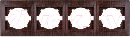 Изображение товара Рамка для выключателей и розеток TDM Лама SQ1815-0432 (венге)