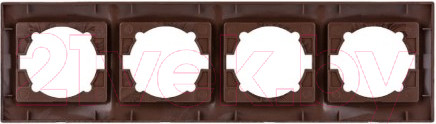 Изображение товара Рамка для выключателей и розеток TDM Лама SQ1815-0432 (венге)