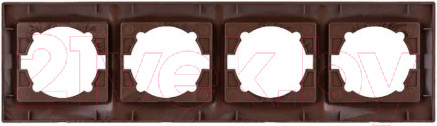 Изображение товара Рамка для выключателей и розеток TDM Лама SQ1815-0437 (венге)