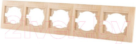Изображение товара Рамка для выключателей и розеток TDM Лама SQ1815-0337 (сосна)